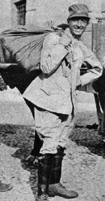Umberto Boccioni, soldato di artiglieria, 1916